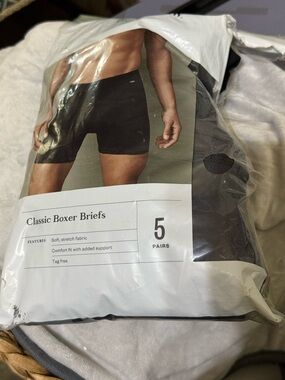 Men’s Boxer Briefs - Black